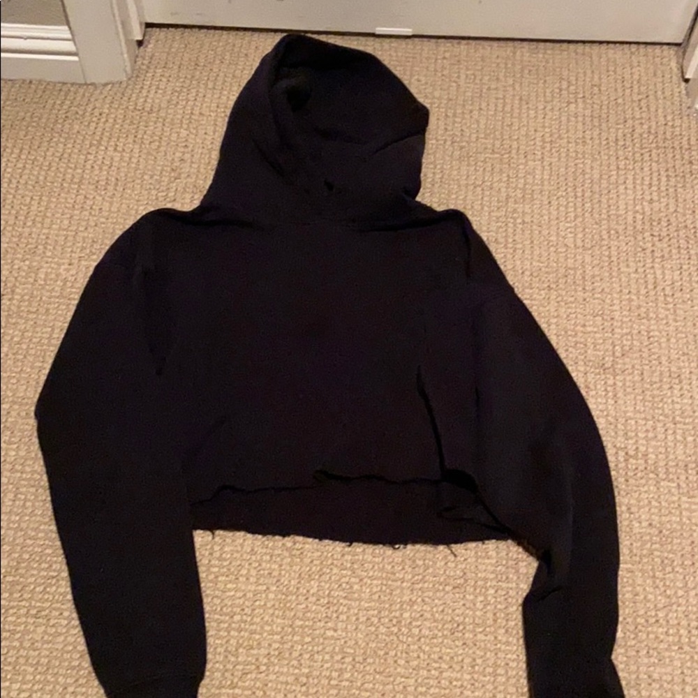 Urban outfitters cropped hoodie